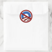 Sticker Rond Nobama (Sac)