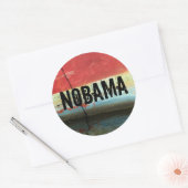 STICKER ROND NOBAMA (Enveloppe)
