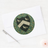 Sticker Rond Noble Crest II (Enveloppe)