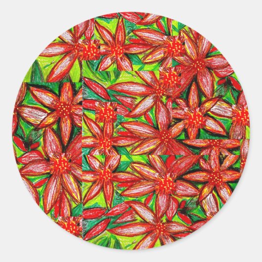 Sticker Rond Noche Buenas (Devant)