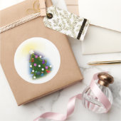 Sticker Rond Noël (Cadeaux)