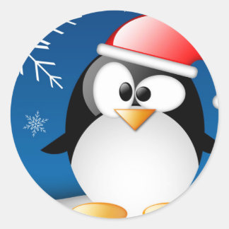 Sticker Rond noël