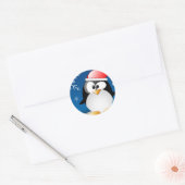 Sticker Rond noël (Enveloppe)