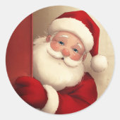 Sticker Rond Noël (Devant)