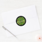 Sticker Rond Noël (Enveloppe)