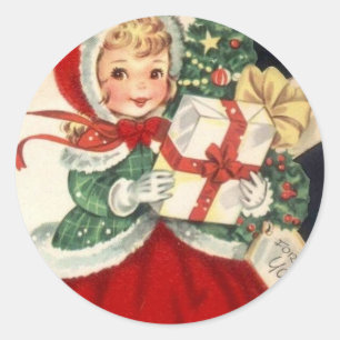 Sticker Rond noël
