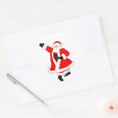 Sticker Rond Noël (Enveloppe)