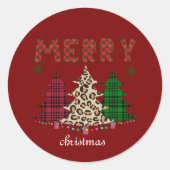 Sticker Rond Noël (Devant)