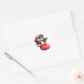 Sticker Rond Noël (Enveloppe)