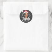 Sticker Rond noël 2025, (Sac)