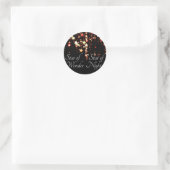 Sticker Rond Noël Carol Star of Wonder Star of Night (Sac)