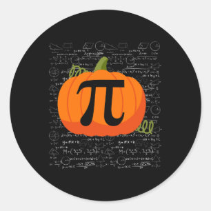 Sticker Rond Noël Funky Pyjamas Xmas Math Geek Turquie Pompe