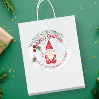 Noël gnome Joyeux Noël personnalisé