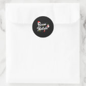 Sticker Rond Noël italien (Sac)
