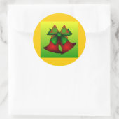 Sticker Rond Noël IV (Sac)