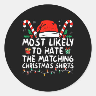 Sticker Rond Noël Susceptible De Hainer Correspondant Noël Fant