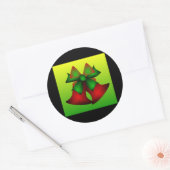 Sticker Rond Noël VI (Enveloppe)
