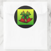 Sticker Rond Noël VI (Sac)