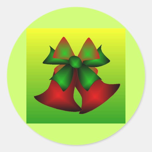 Sticker Rond Noël VII (Devant)