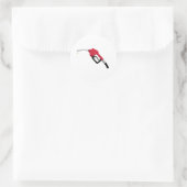 Sticker Rond Noeud gaz (Sac)