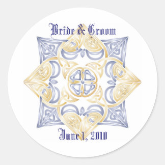 Sticker Rond noeud Mariage celte