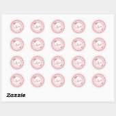 Sticker Rond Nom Sadembenche (Feuille)