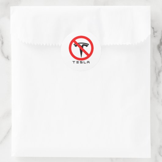 STICKER ROND NON (Sac)