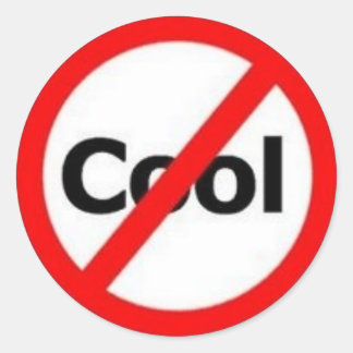 Sticker Rond non-cool