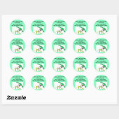Sticker Rond non défini (Feuille)