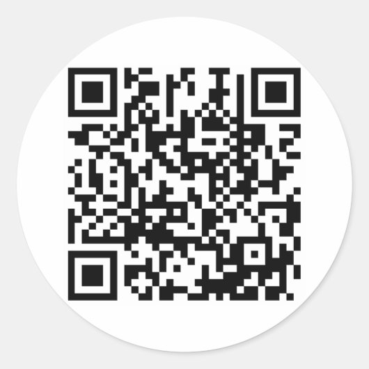 Sticker Rond Non, je ne réparerai pas votre ordinateur (Devant)