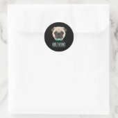Sticker Rond Noodle No Bones Day (Sac)