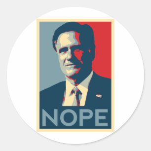 STICKER ROND NOPE