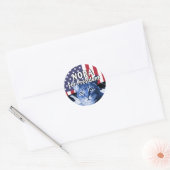 Sticker Rond Nora Présidente #4 (Enveloppe)