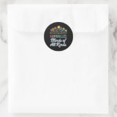 Sticker Rond Normaliser Les Esprit De Toutes Sortes D'Autisme S (Sac)