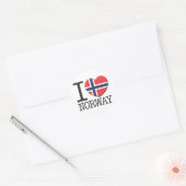 Sticker Rond Norvège (Enveloppe)