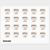 Sticker Rond Norwalk (Feuille)
