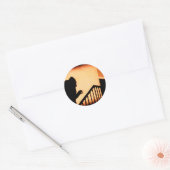 Sticker Rond Nosferatu (Enveloppe)