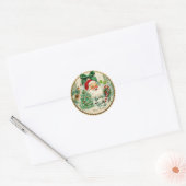 Sticker Rond Nostalgic Kitschmas  (Enveloppe)