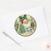 Sticker Rond Nostalgic Kitschmas  (Enveloppe)