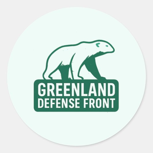 Sticker Rond NOT FOR SALE – Arctic Resistance Badge (Devant)