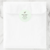 Sticker Rond Not Guilty in Christ – Christian Affirmation Stick (Sac)