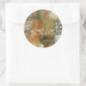 Sticker Rond Note moderne II (Sac)