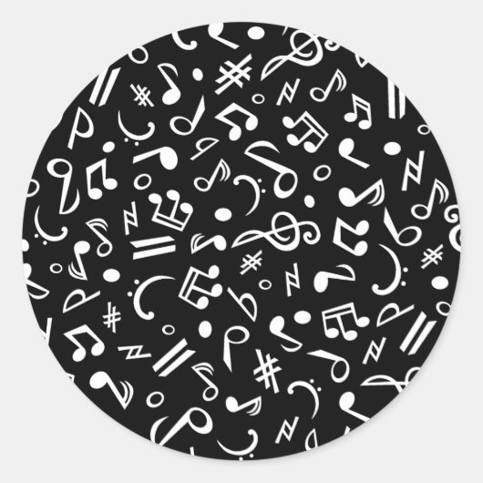 Sticker Rond note_wb (Devant)