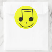 Sticker Rond Notes (Sac)