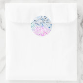 Sticker Rond Notes de musique (Sac)