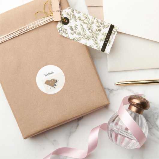 Sticker Rond Notes musicales et touches de piano Noir et Or (Cadeaux)