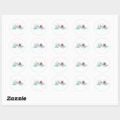 Sticker Rond Notions de couture (Feuille)