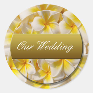Sticker Rond notre_autocollant_mariage