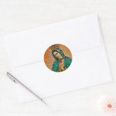 STICKER ROND NOTRE DAME DE GUADALUPE (Enveloppe)