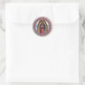 Sticker Rond Notre-Dame de Guadalupe (Sac)